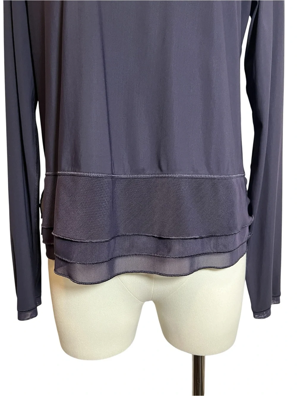 Lululemon Sole Training Long Sleeve Top Midnight Blue Size 6